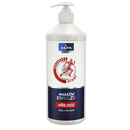 Розігріваючий крем для масажу Alpa warming emulsion 1 л