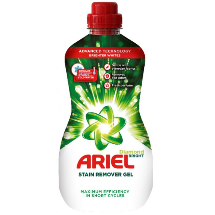 Рідкий плямовивідник для світлих тканин Ariel Diamond Bright 950мл