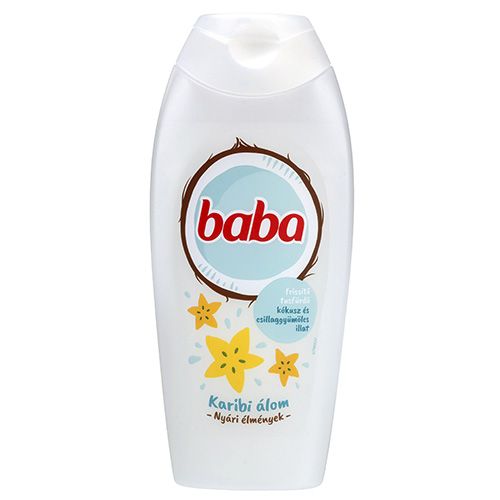 Гель для душу з ароматом кокоса Baba Karibi kókusz 400 мл