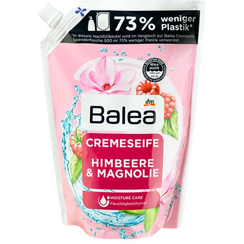 Мило змінний блок Balea малина та магнолія 850 мл