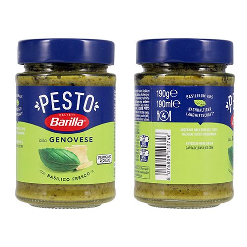 Соус песто з базиліком та сиром Barilla Pesto alla Genovese 190 г