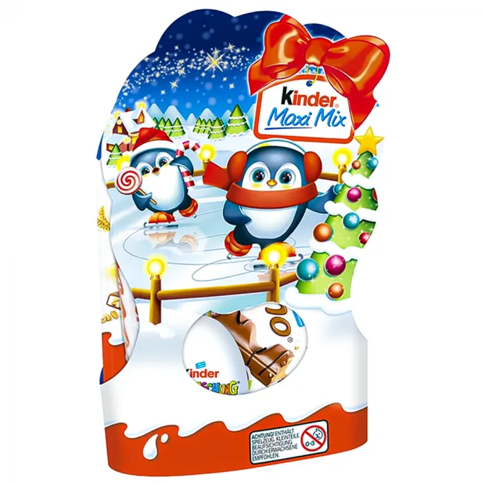 Подарунковий набір цукерок Kinder Maxi Christmas 157г