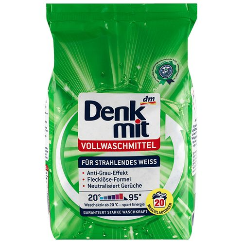 Порошок для прання світлих тканин DenkMit 1,35кг (20 прань)