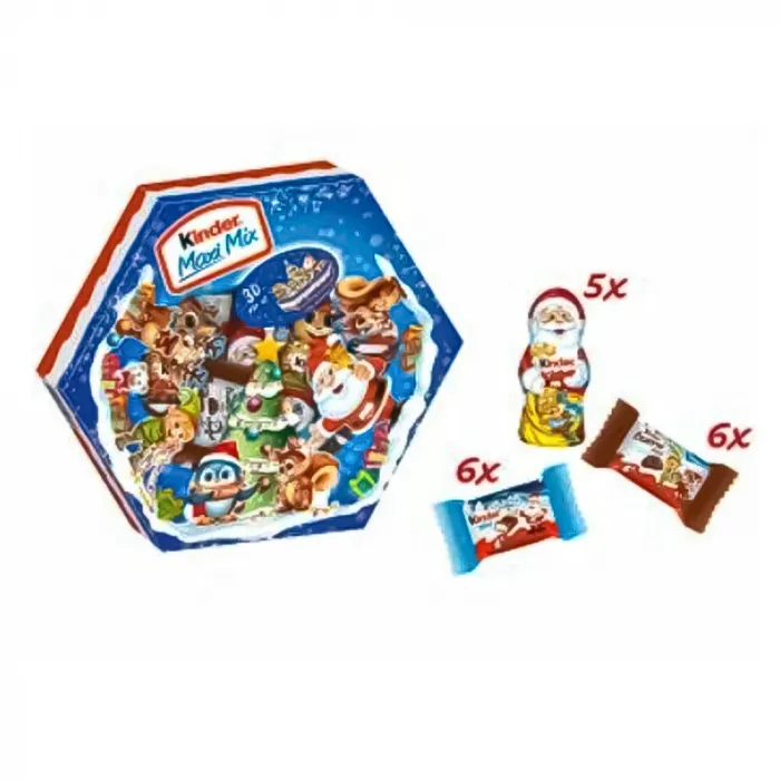 Kinder Maxi Mix Weihnachtsteller 3D 143г