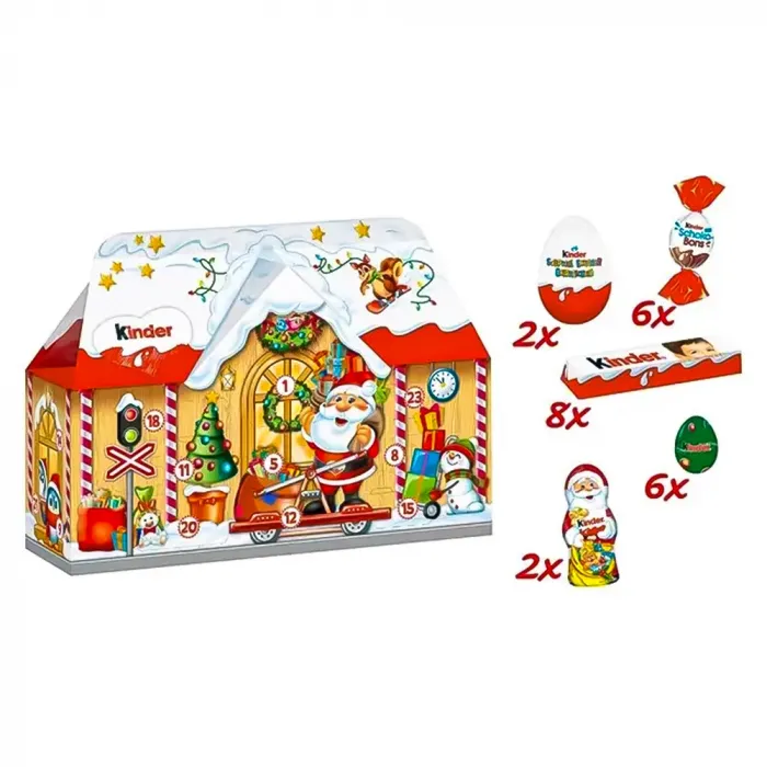 Адвент Календар Kinder Mini Mix 234g