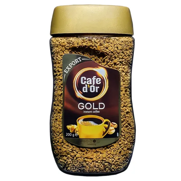 Кава розчинна сублімована Cafe dor Gold Export 200g