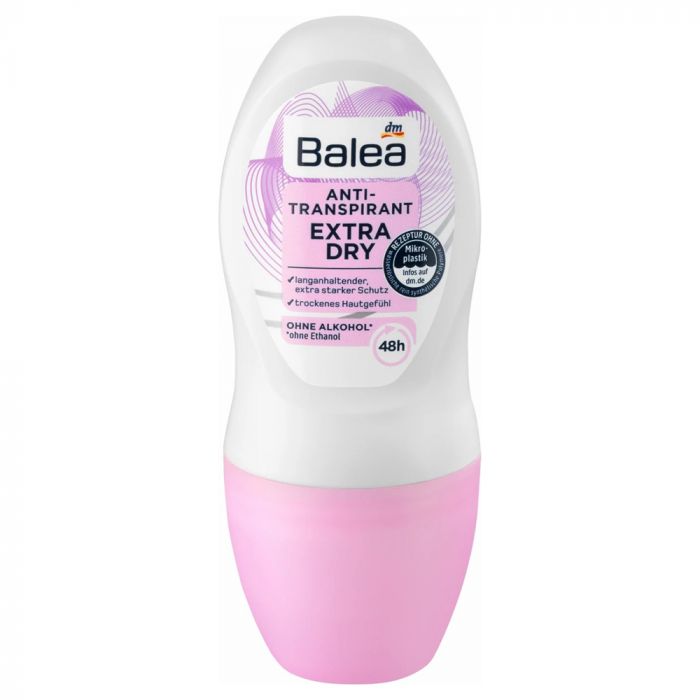 Жіночий кульковий антиперспірант Balea Extra Dry 50 мл