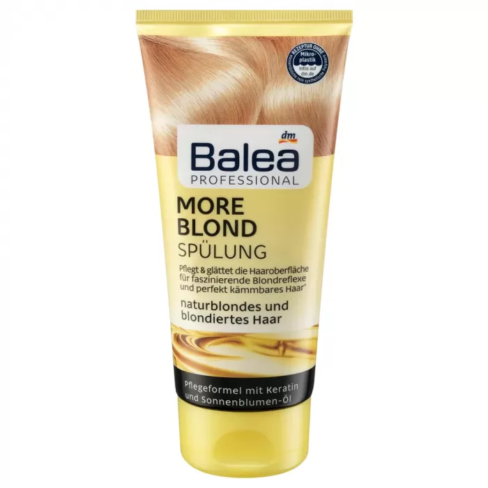 Кондиціонер для світлого волосся Balea More Blonde 200 мл