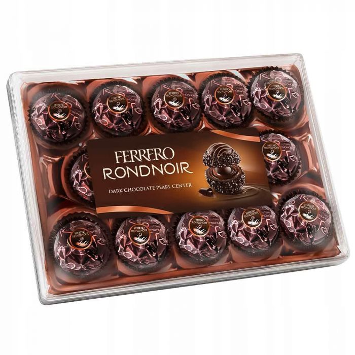 Цукерки чорний шоколад Ferrero Rondnoir 138 г