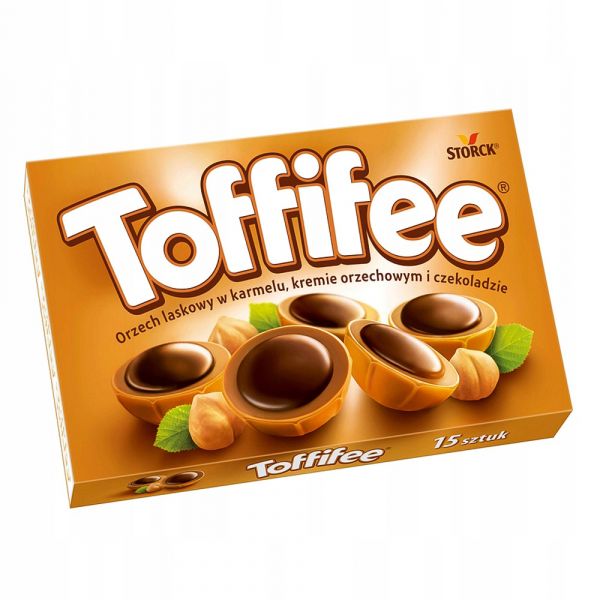 Цукерки Toffifee лісовий горіх у вершковій нузі 125 г