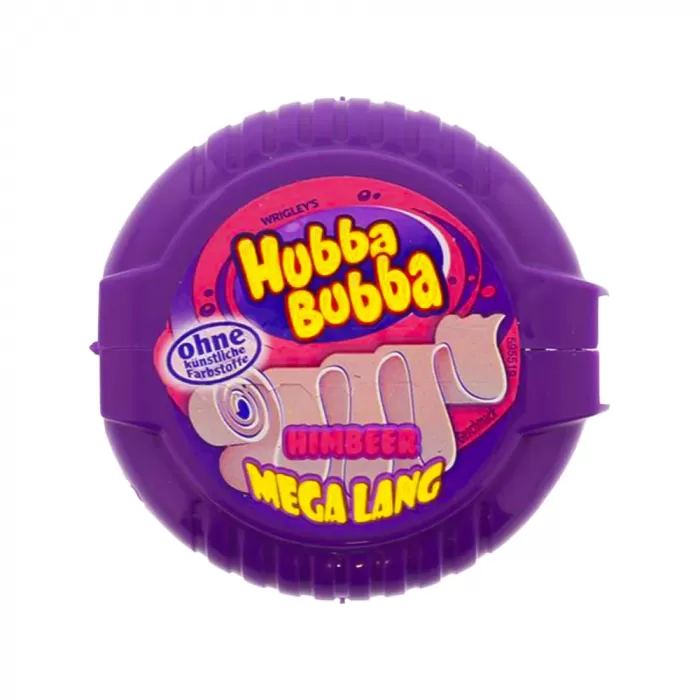 Жувальна гумка зі смаком малини Hubba Bubba Himbeer 56 г