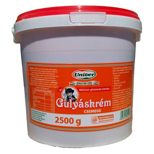 Соус для гуляша Gulyáskrém csemege делікатний 2,5 кг