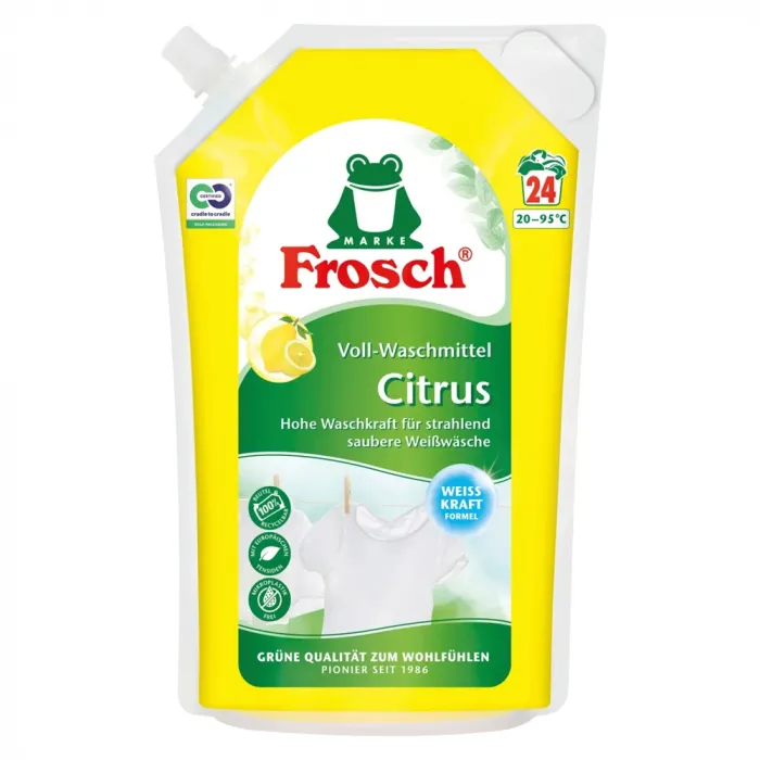 Гель для універсального прання Frosch Citrus 1,8л (24 прання)