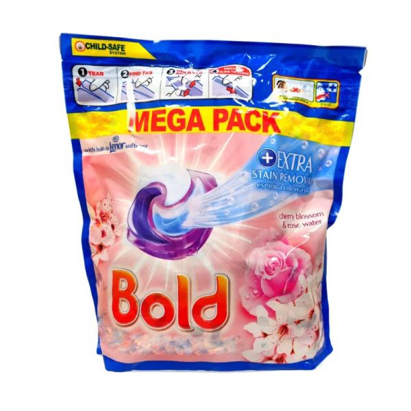 Капсули для прання Bold з ароматом цвітіння вишні та троянди 52 шт