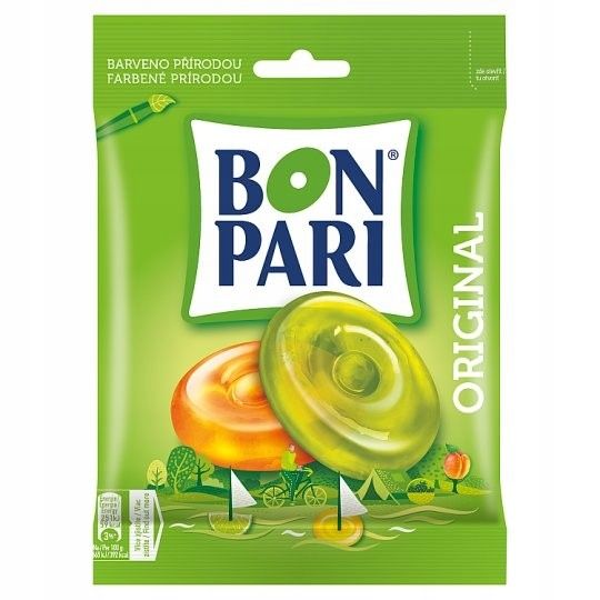 Льодяники зі смаком фруктів Bon Pari original 90 г