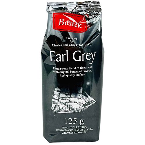 Чай чорний заварний Bastek Earl Grey 125г
