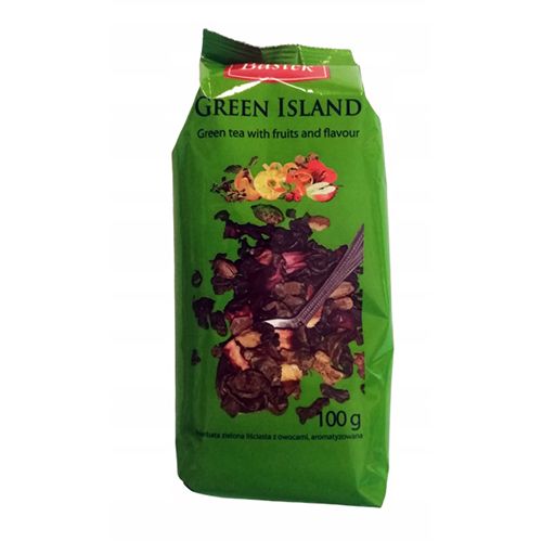 Чай зелений заварний з фруктами Bastek Green Island 100г