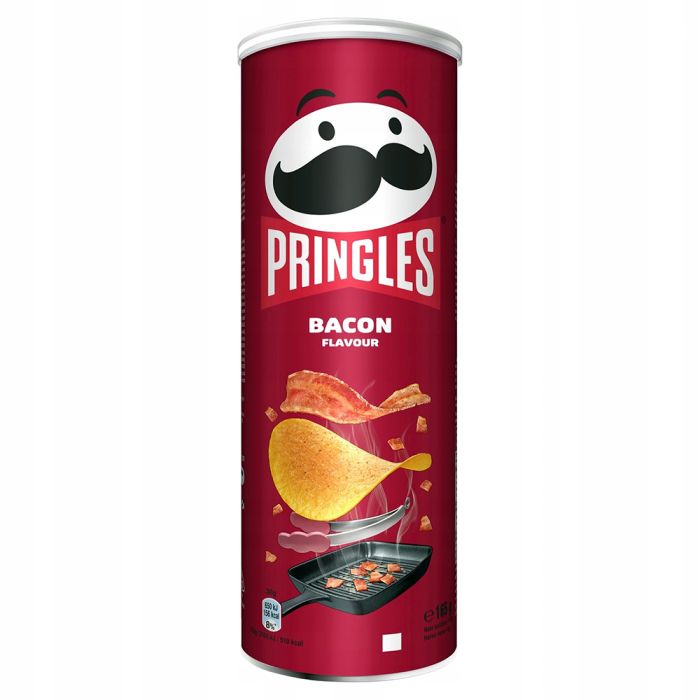Чіпси Pringles бекон 165г