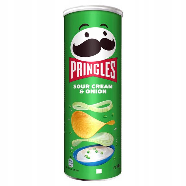 Чіпси Pringles сметана та цибуля 165г