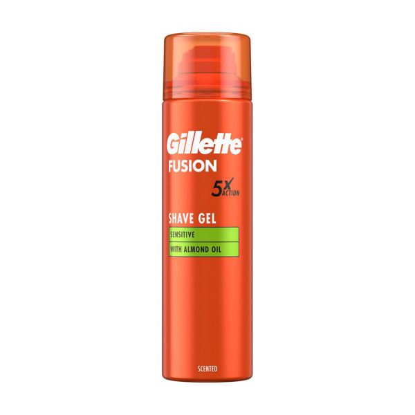 Гель для гоління Gillette Fusion сенситив 200 мл
