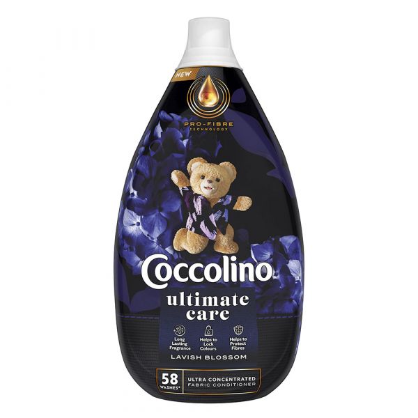 Парфумований кондиціонер для прання Coccolino Deluxe розкішне цвітіння 870 мл