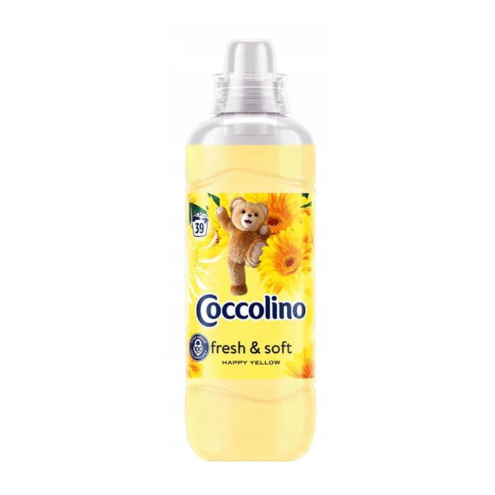 Ополіскувач для прання Coccolino щасливий жовтий 900 мл