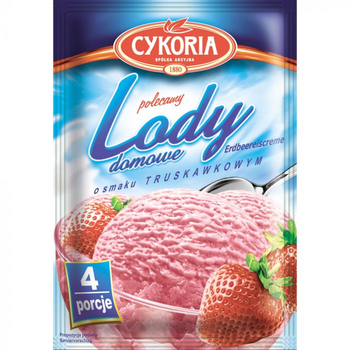 Концентрат морозива Cykoria lody полуниця 60г