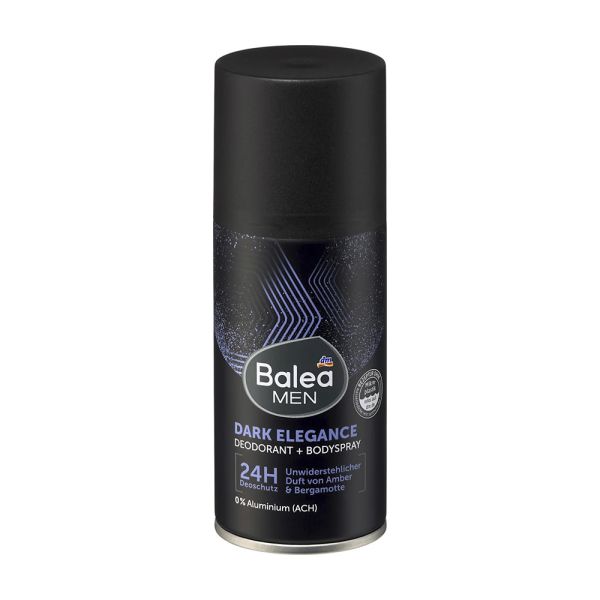 Чоловічий аерозольний антиперспірант Balea Dark Elegance 150 мл