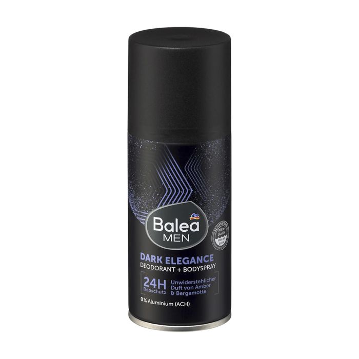 Чоловічий аерозольний антиперспірант Balea Dark Elegance 150 мл