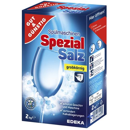 Крупна сіль для посудомийних машин Edeka 2кг