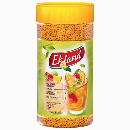Чай гранульований Ekland instant tea фрукти 350g