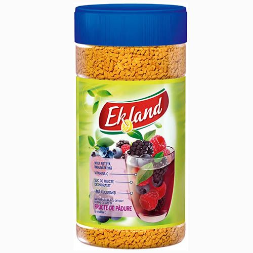 Чай гранульований Ekland instant tea лісові ягоди 350g