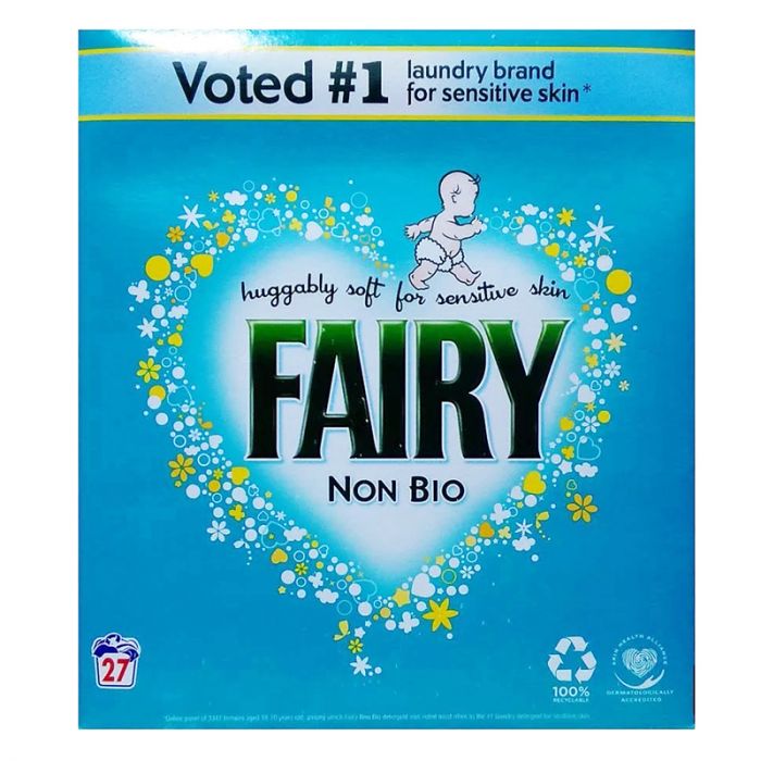 Гіпоалергенний порошок для прання Fairy Non Bio 1,7 кг (27 прань)