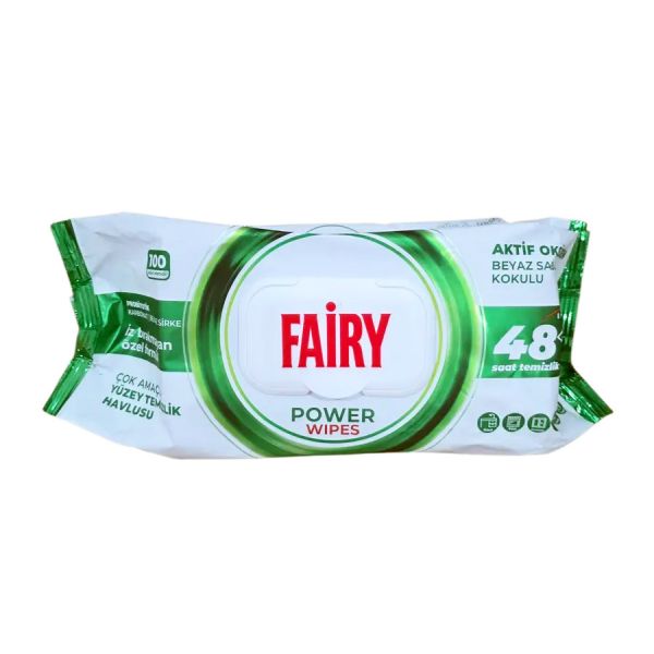 Вологі серветки для прибирання Fairy 100 шт