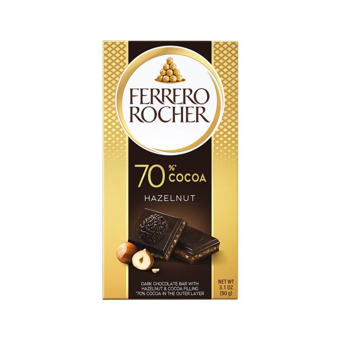 Чорний шоколад Ferrero Rocher 70% 90 г