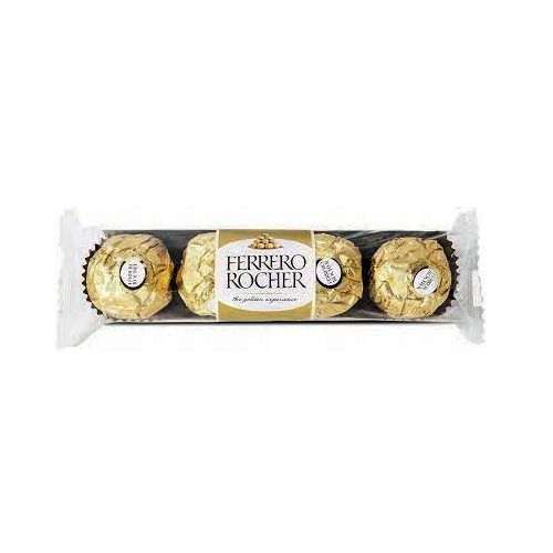 Цукерки Ferrero Rocher 50 г (4 цукерки)
