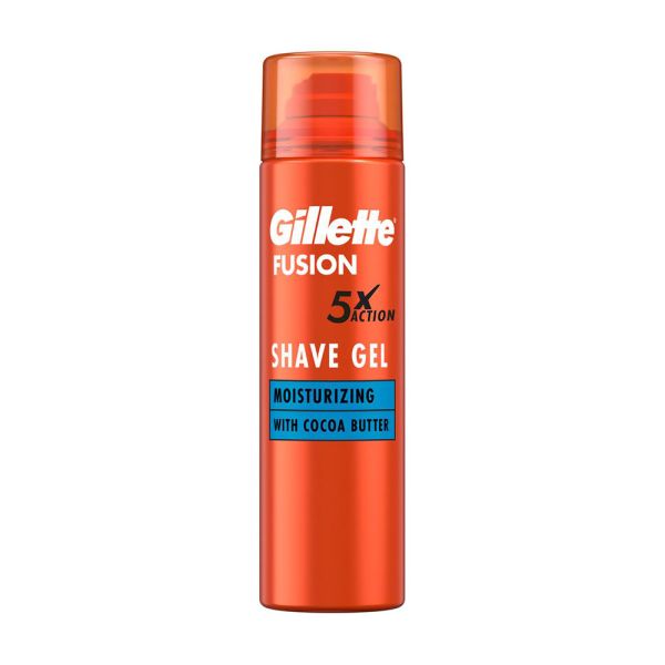 Гель для гоління Gillette Fusion зволожуючий 200 мл