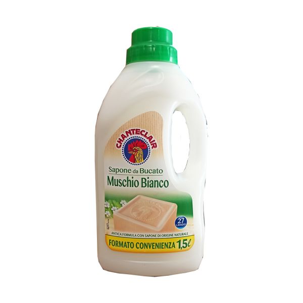 Рідке господарське мило для прання ChanteClair Muschio Bianco 1,5л (27 прань)