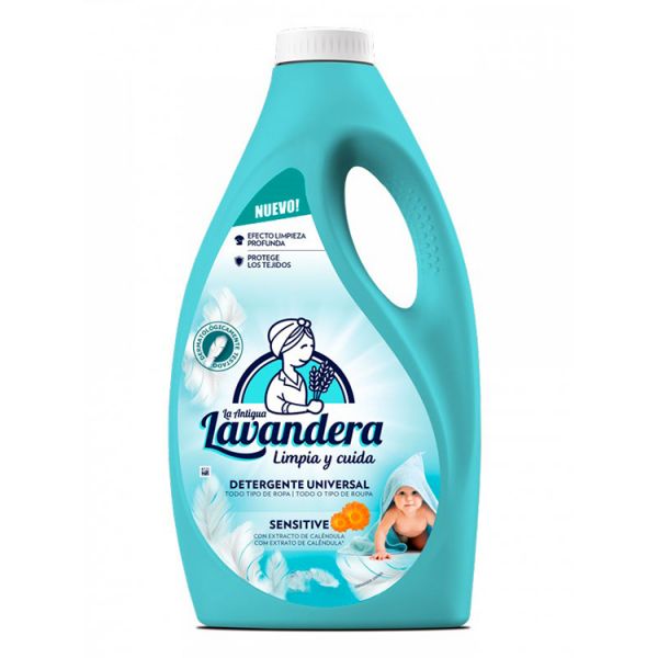Гель для прання дитячої білизни Lavandera Sensitive 2,5л (83 прання)