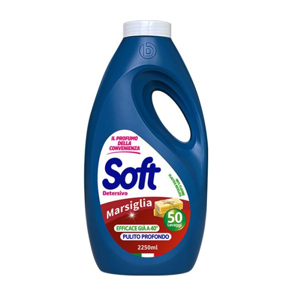 Гель для прання світлих речей Soft Марсілья 2.25л (50 прань)