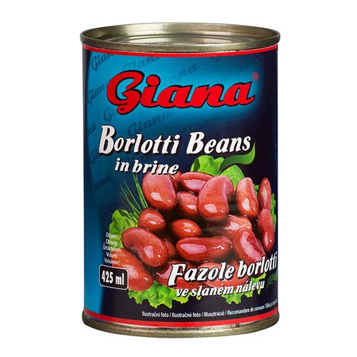 Квасоля борлотті консервована Giana Borlotti 400 ml