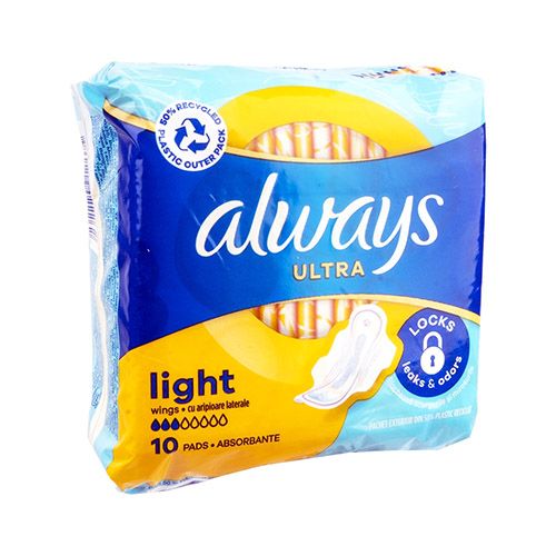 Гігієнічні прокладки Always Ultra Light 10 шт