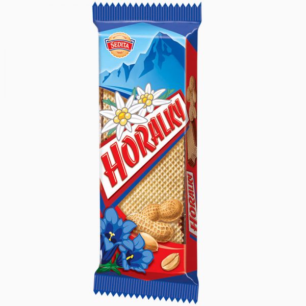 Вафлі з арахісової начинкою Horalka 50г