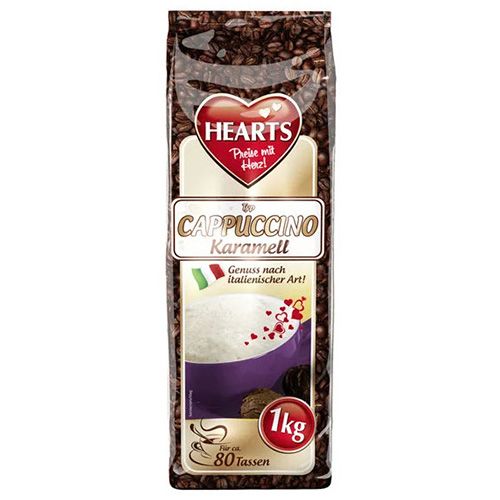 Капучино Hearts Karamell з карамельним смаком 1кг