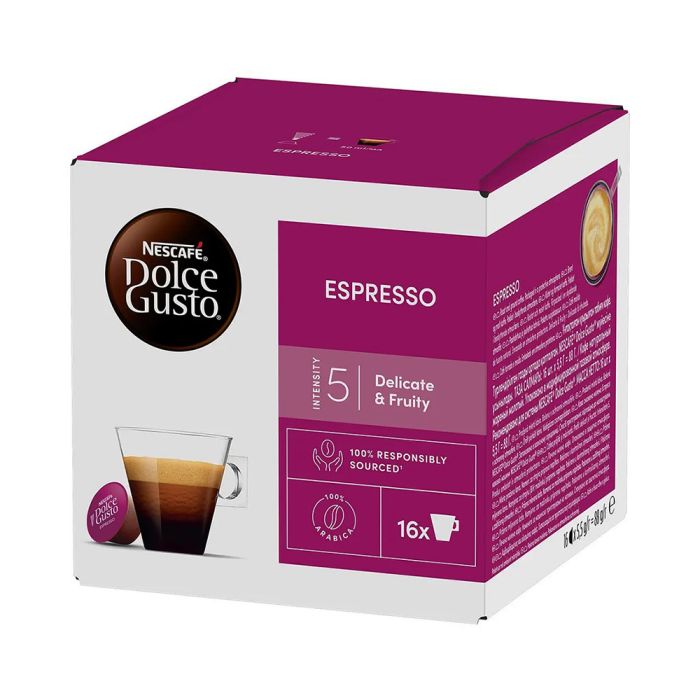 Кава мелена в капсулах Nescafe Dolce gusto Еспресо 16 порцій