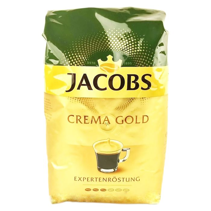 Кава в зернах Jacobs Crema Gold 1кг