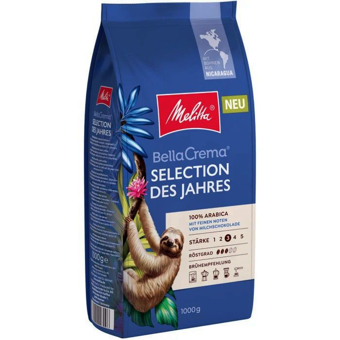 Кава в зернах Melitta Bella Crema Вибір 2025 року 1kg