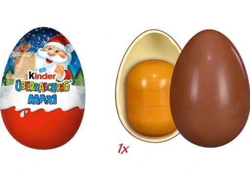 Новорічне яйце Kinder Maxi 100g