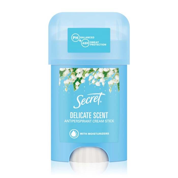 Жіночий кремовий антиперспірант Secret Delicate 40 мл