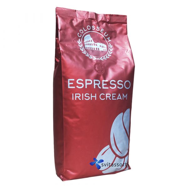 Ароматизована кава в зернах Colosseum Espresso lrish Cream 1кг